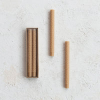 Design Shop Unscented Animal Print Pattern Taper Candles in Box, Set of 2