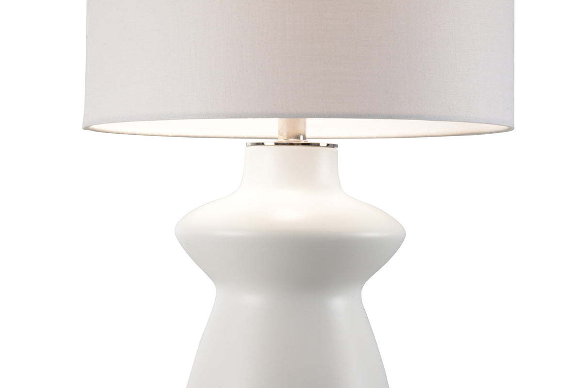 Chelsea House Tokyo Vase Lamp - White