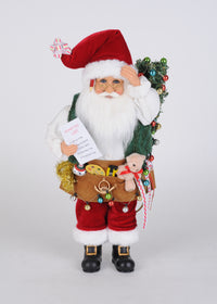 Karen Didion Lighted Honey-Do Santa