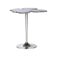 Chelsea House Petal Side Table - Petrified Wood