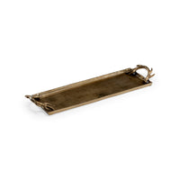 Wildwood Diana Rectangular Tray - Brass
