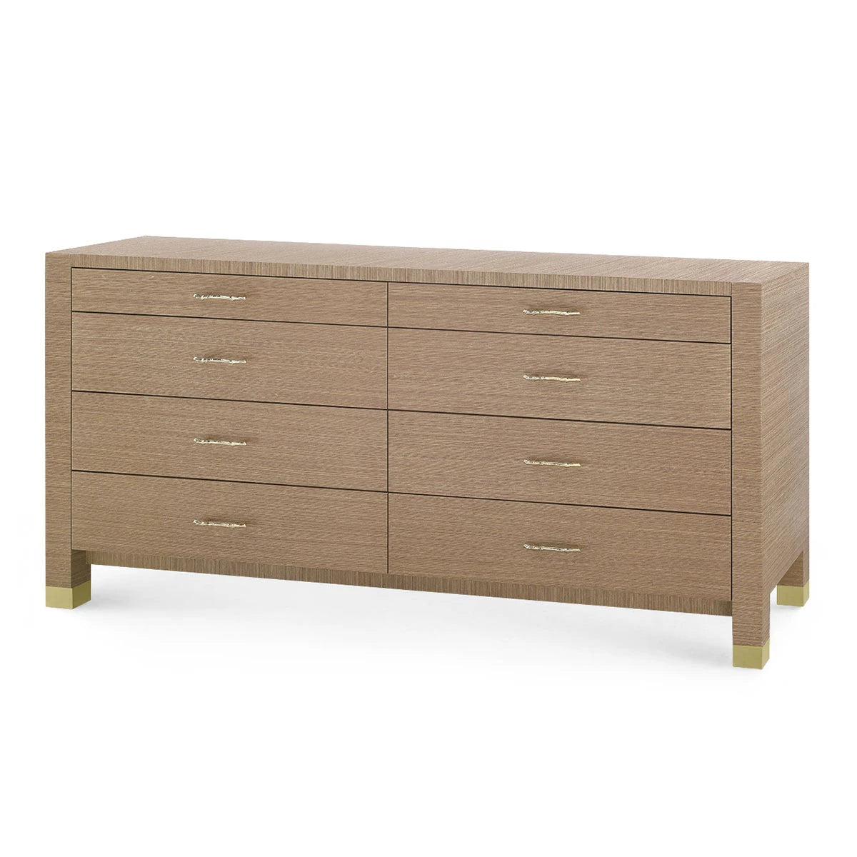 Villa & House Camden Extra Large 8-Drawer, Flax Brown