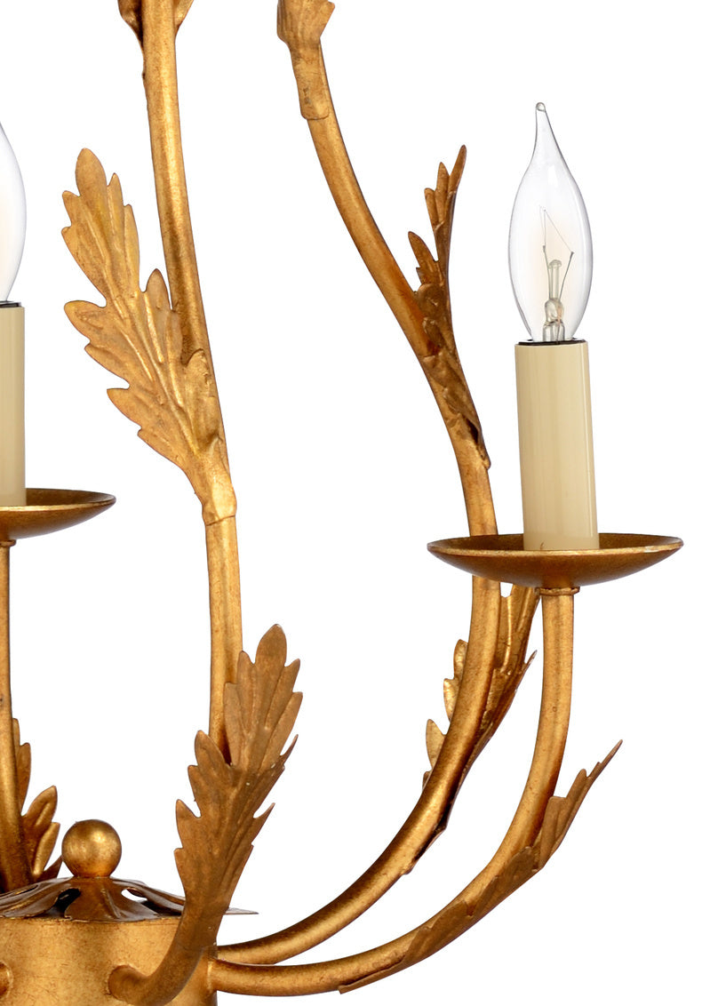Chelsea House Petite Chandelier - Gold