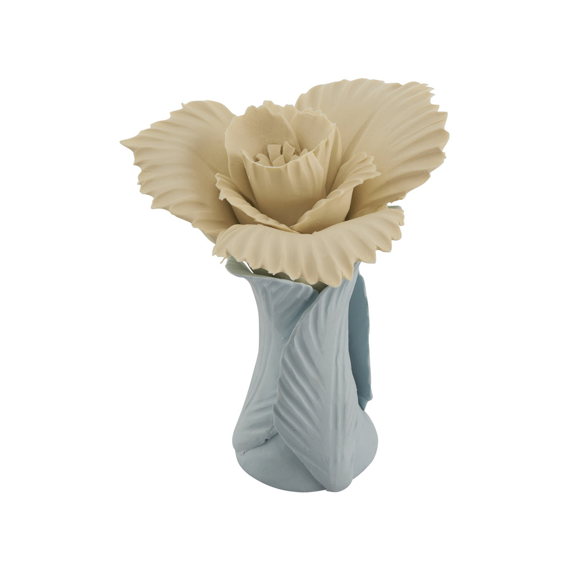 Chelsea House Chelsea Flower- Bisque Pale Yellow