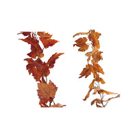 Design Shop 72"L x 6"H Faux Leaf Garland, Set of 2