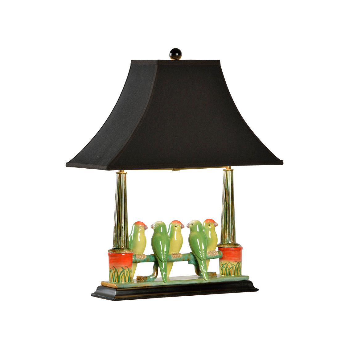 Wildwood Budgies Lamp