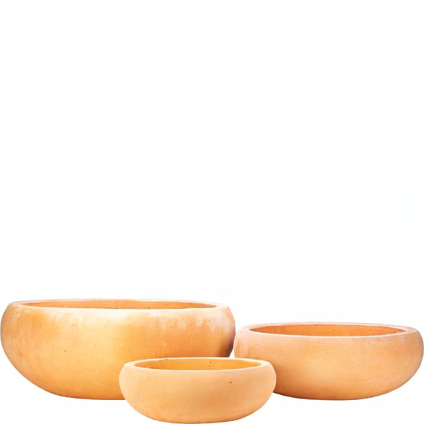 Design Shop Kelso Round Bowl Planter 21", Set of 3