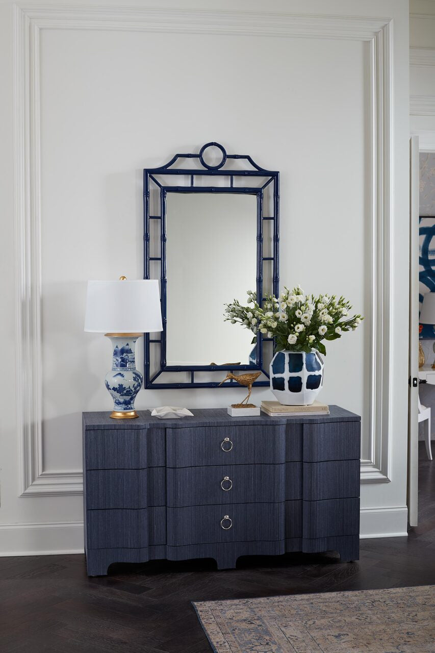 Villa & House Chloe Mirror, Deep Sea Blue