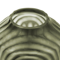 Villa & House Circle Small Vase, Nori Green