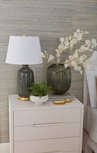 Villa & House Circle Large Vase, Nori Green