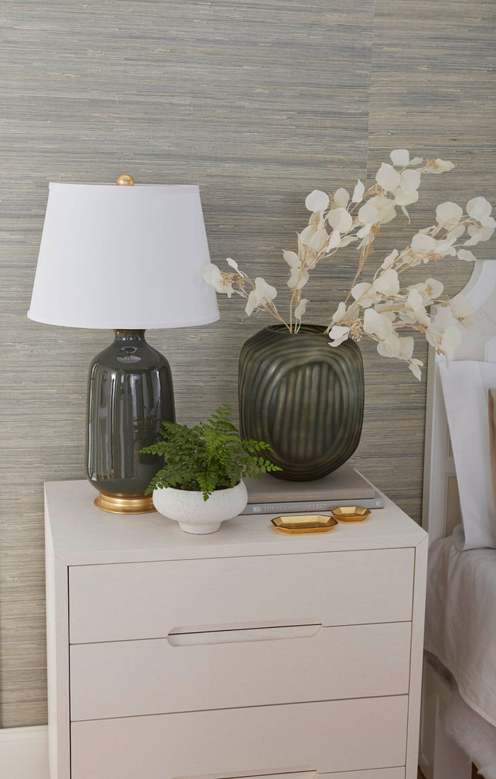 Villa & House Circle Large Vase, Nori Green