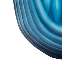 Villa & House Circle Large Vase, Frost Blue