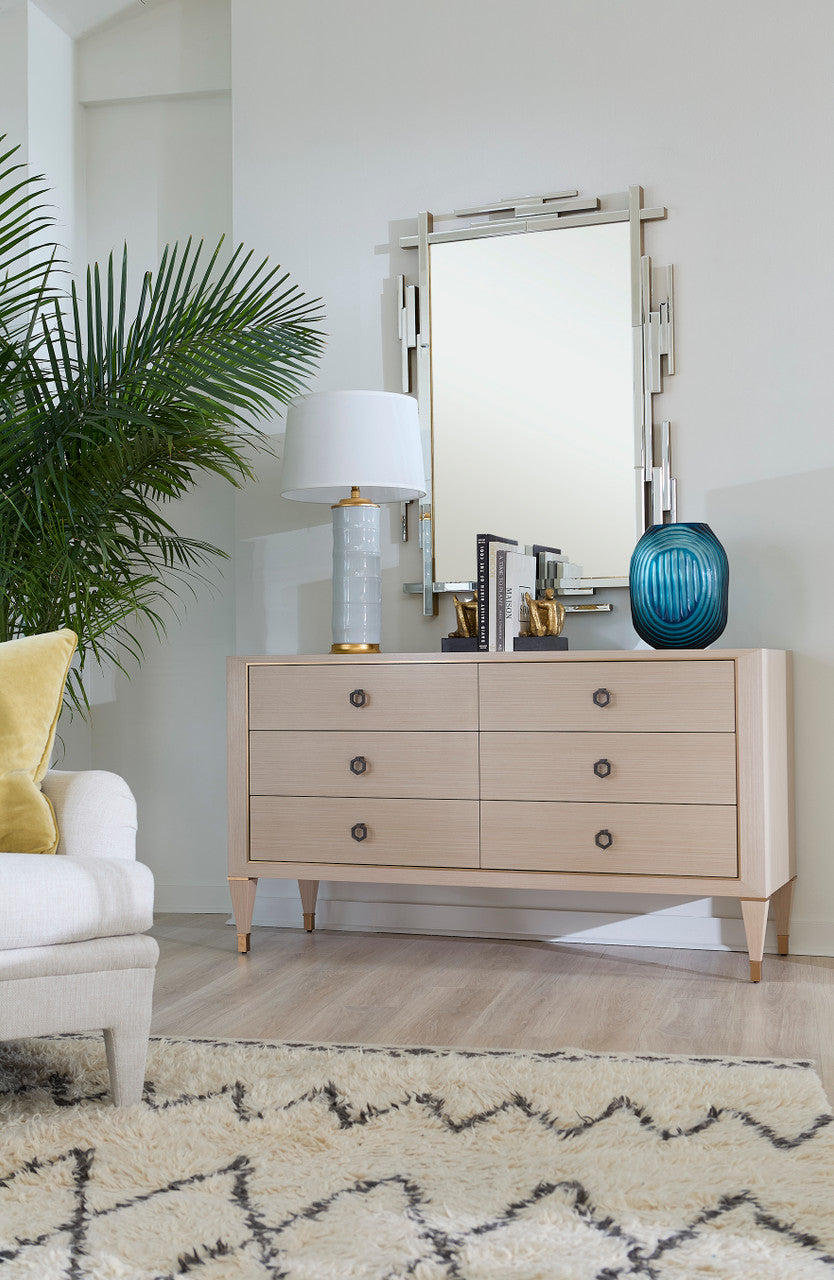 Villa & House Circle Large Vase, Frost Blue