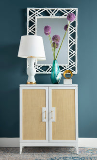 Villa & House Claire Mirror, Eggshell White