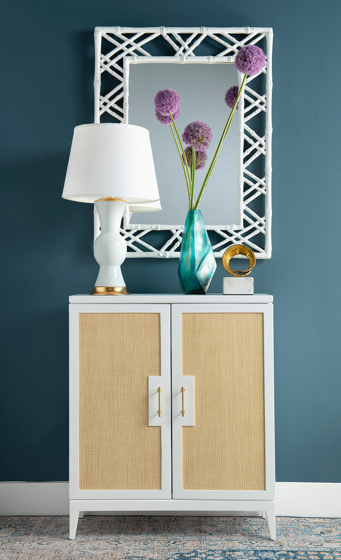 Villa & House Claire Mirror, Eggshell White