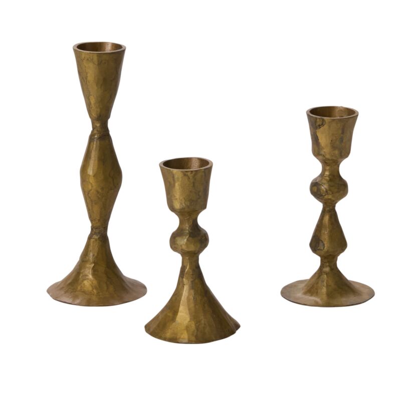 Design Shop Clarion Candleholder 2.25"x 6", Set of 2