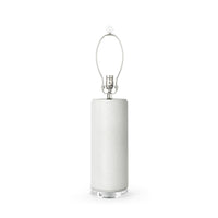 Villa & House Cleo Lamp Without Shade, Off White Linen