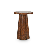 Villa & House Callie Accent Table, Walnut Burl