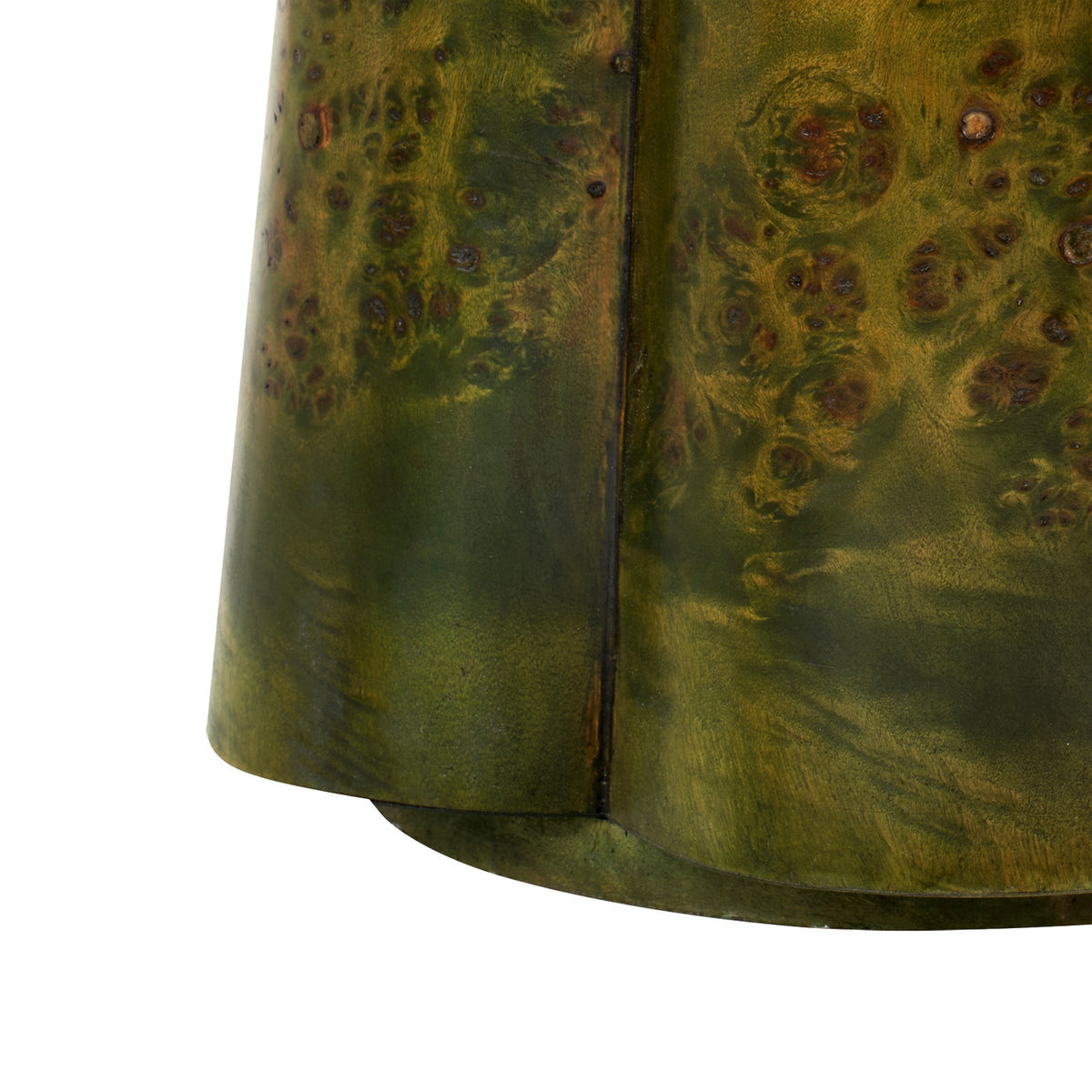 Villa & House Callie Accent Table, Tuscan Olive Burl