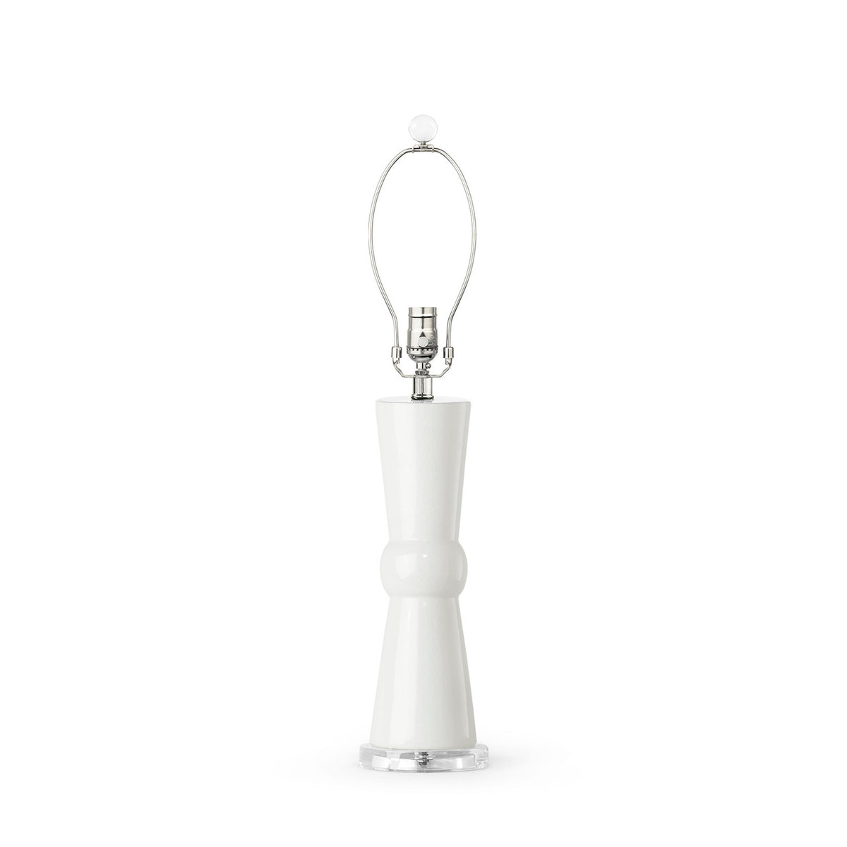 Villa & House Clarissa Lamp Without Shade, Antique White