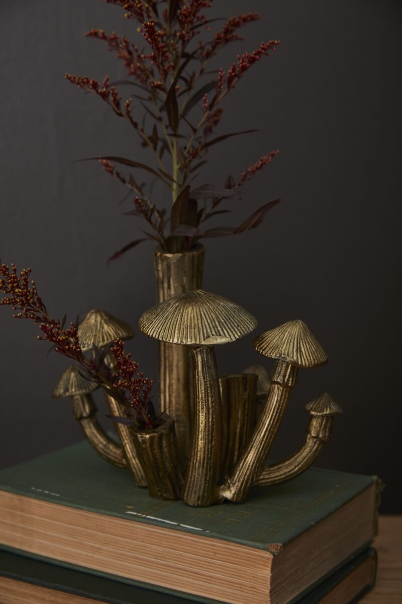 Design Shop Clustered Mushrooms Budvase 8.75"x 3"x 6.25"