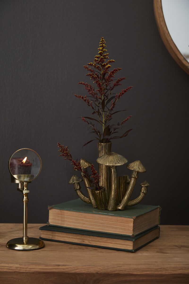 Design Shop Clustered Mushrooms Budvase 8.75"x 3"x 6.25"