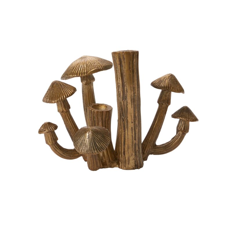 Design Shop Clustered Mushrooms Budvase 8.75"x 3"x 6.25"