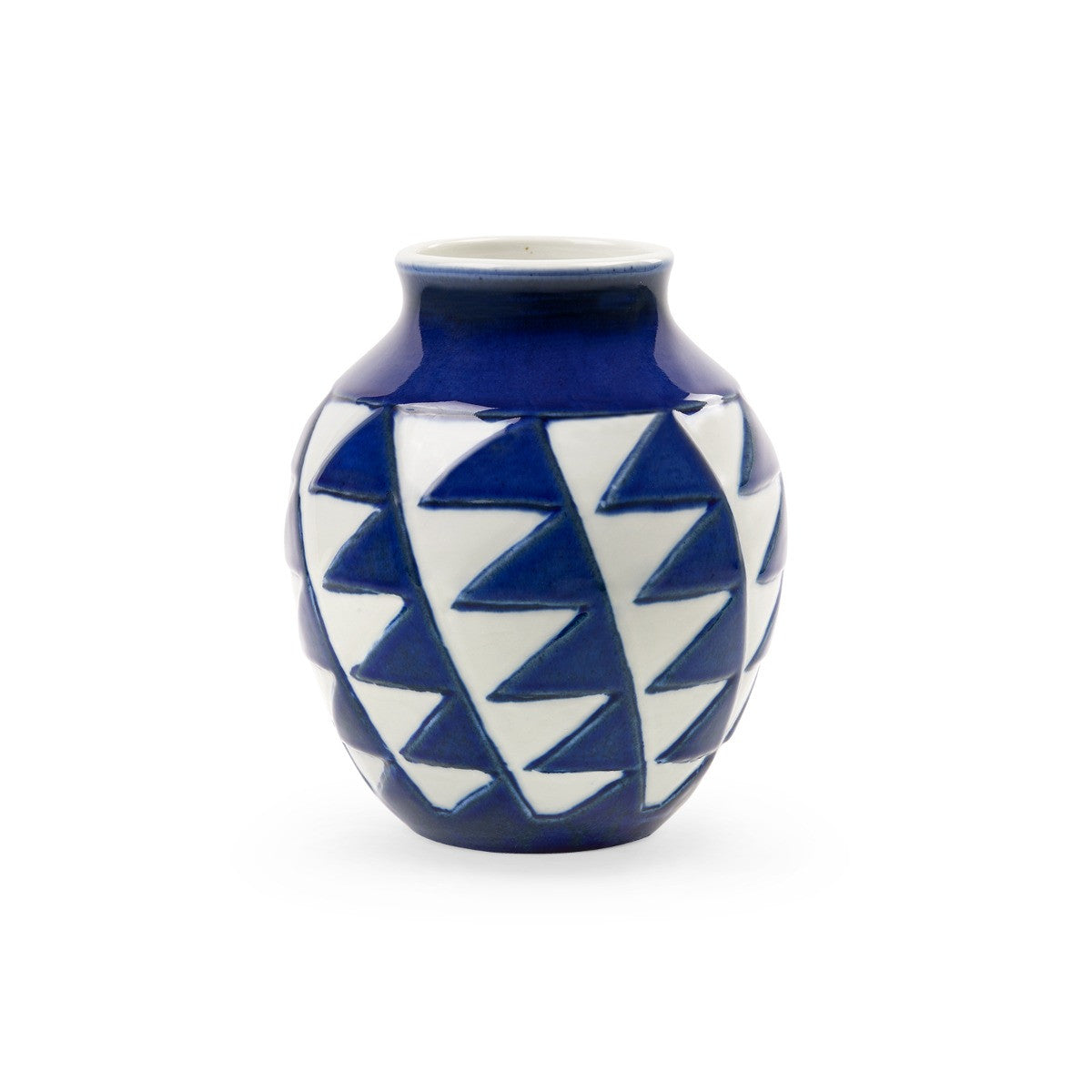Villa & House Columbina Vase, Blue and White