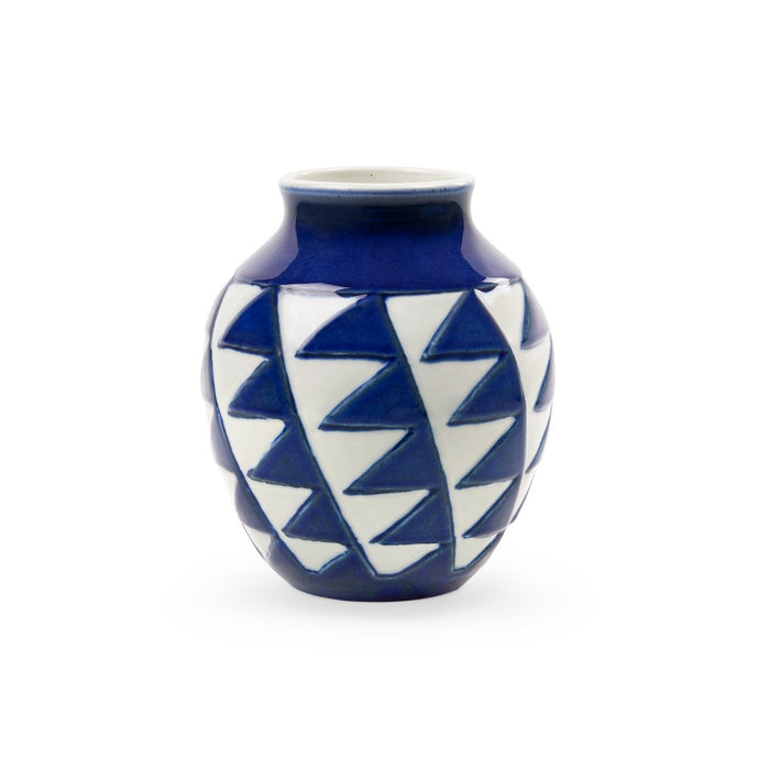 Villa & House Columbina Vase, Blue and White