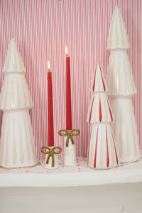 Design Shop Coquette Candleholder 3"x 2.5"x 3", Set of 4