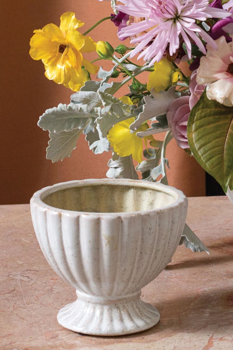 Design Shop Coronation Compote 7.5"x 6.25"