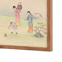 Villa & House Coutts Garden Framed Silk Panel, Multi-Color