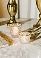 Design Shop Cristal Votive 3"x 2.25", Set of 6