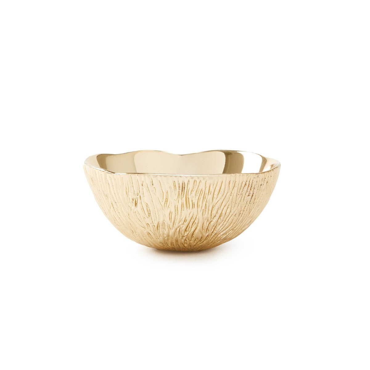 Villa & House Coral Small Bowl, Brass