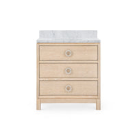 Villa & House Caspian 2-Drawer Cabinet - Base Only, Sand
