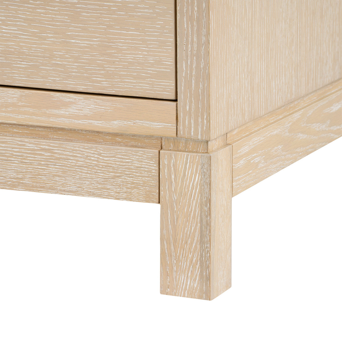 Villa & House Caspian 2-Drawer Cabinet with 30" Marble Vanity Top, Sand