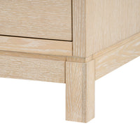 Villa & House Caspian 2-Drawer Cabinet with 30" Marble Vanity Top, Sand