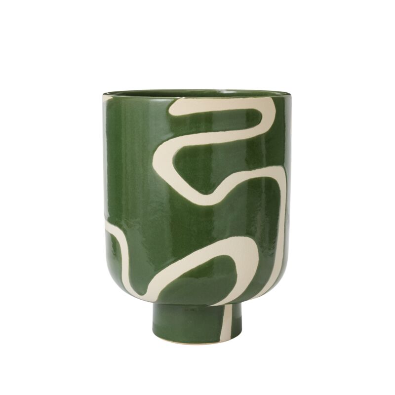 Design Shop Curvature Pot 12"x 15.5"