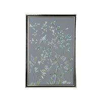 Chelsea House Buckhead Panel in Silver- Pheasant: MADE TO ORDER