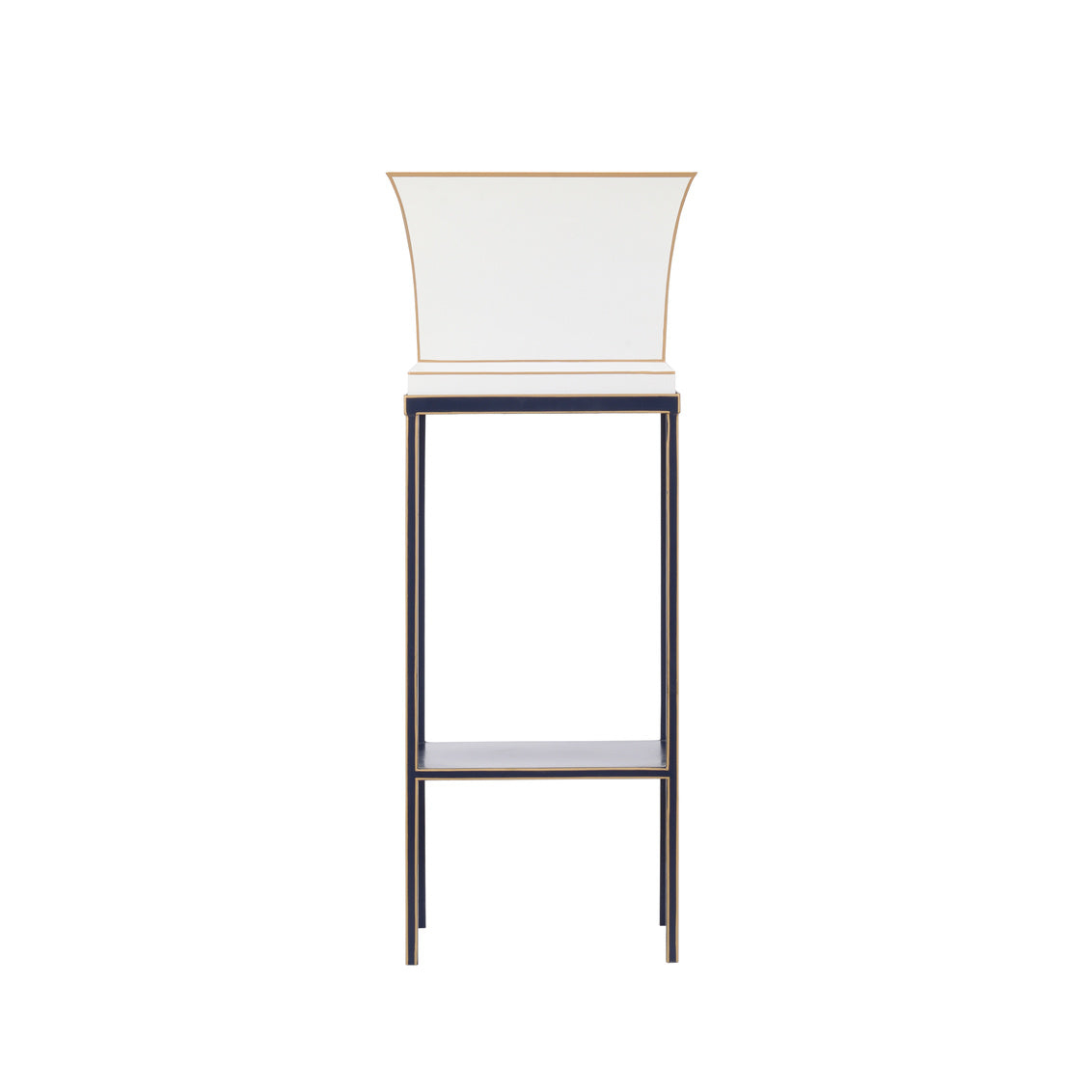 Chelsea House Morrow Tole Planter - Navy