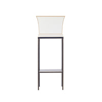 Chelsea House Morrow Tole Planter - Navy