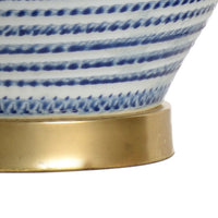 Chelsea House Classic Lamp - Blue/Gold
