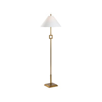 Chelsea House Overhill Floor Lamp - Aged Brass