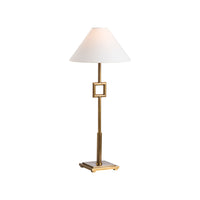 Chelsea House Overhill Table Lamp - Aged Brass