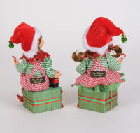Karen Didion Christmas Presents Elf Set