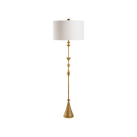 Chelsea House Gia Floor Lamp - Textured Gilt