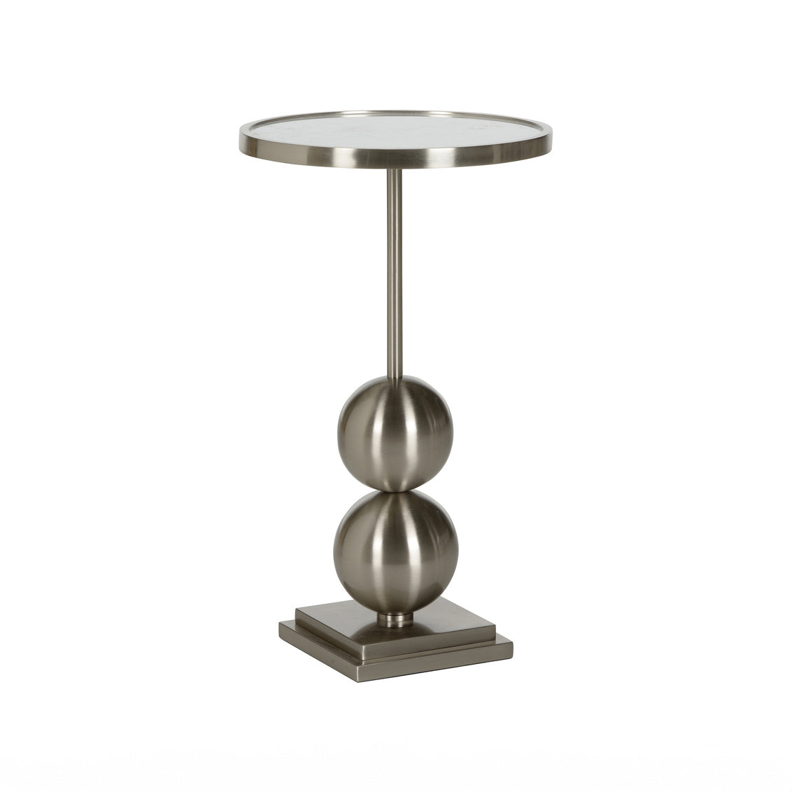 Chelsea House Garrett Drinks Table - Antique Mirror