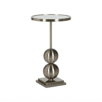 Chelsea House Garrett Drinks Table - Antique Mirror