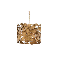 Chelsea House Ficus Round Chandelier - Gold