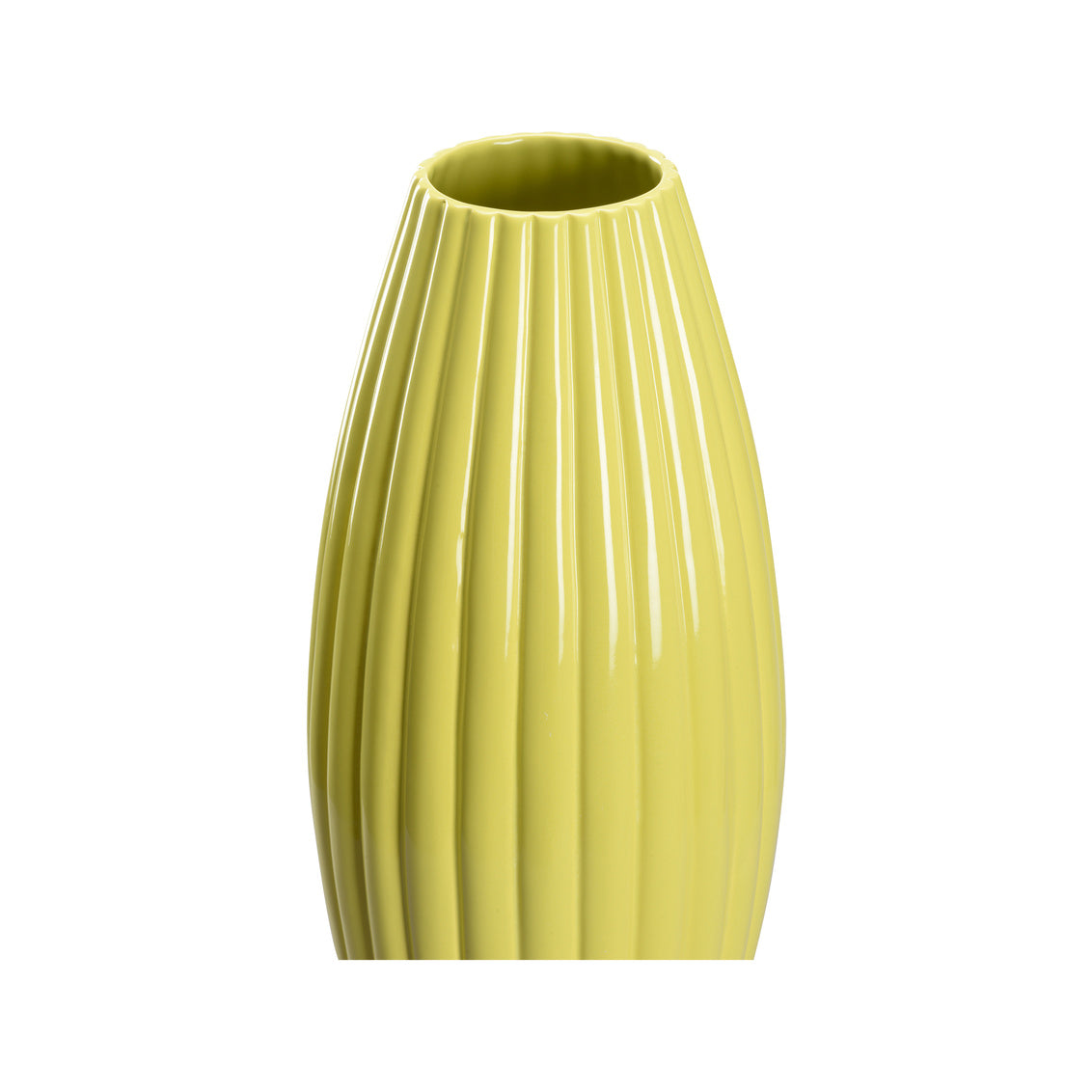 Chelsea House Aubrey Vase - Chartreuse (Tall)